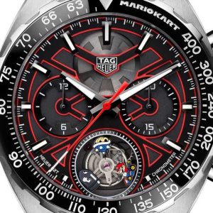 TAG Heuer Formula 1 x Mario Kart – Esfera Roja | Pulso en Acero | Edición Premium